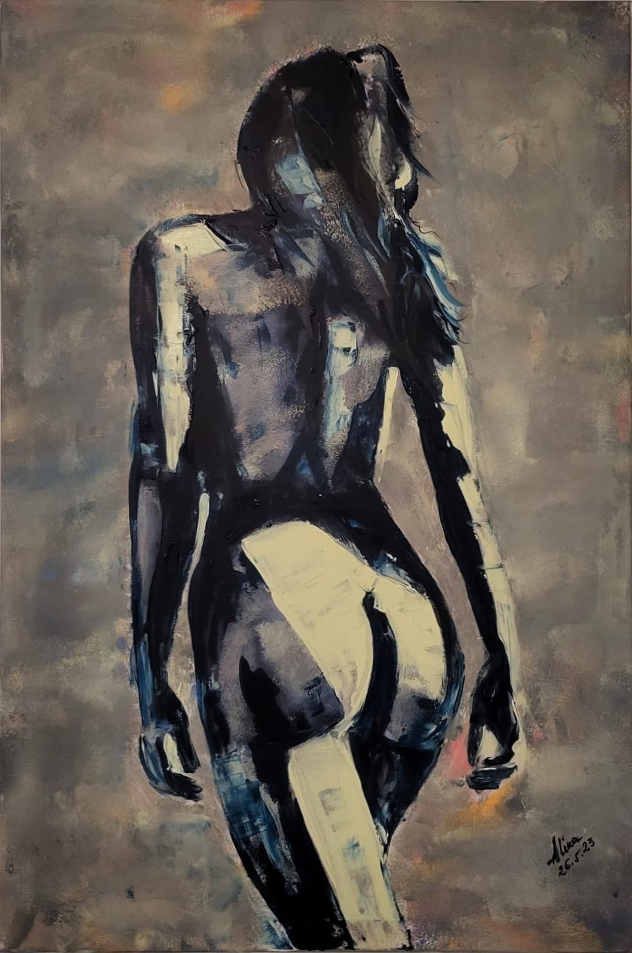ArteDiAlina.com painting: Things will never be the same again....